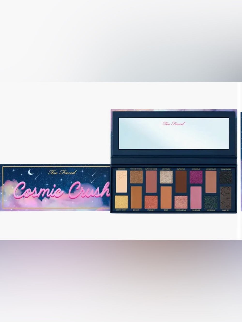 Too Faced Cosmic Crush High Pigment Eyeshadow Palette , New in the Box